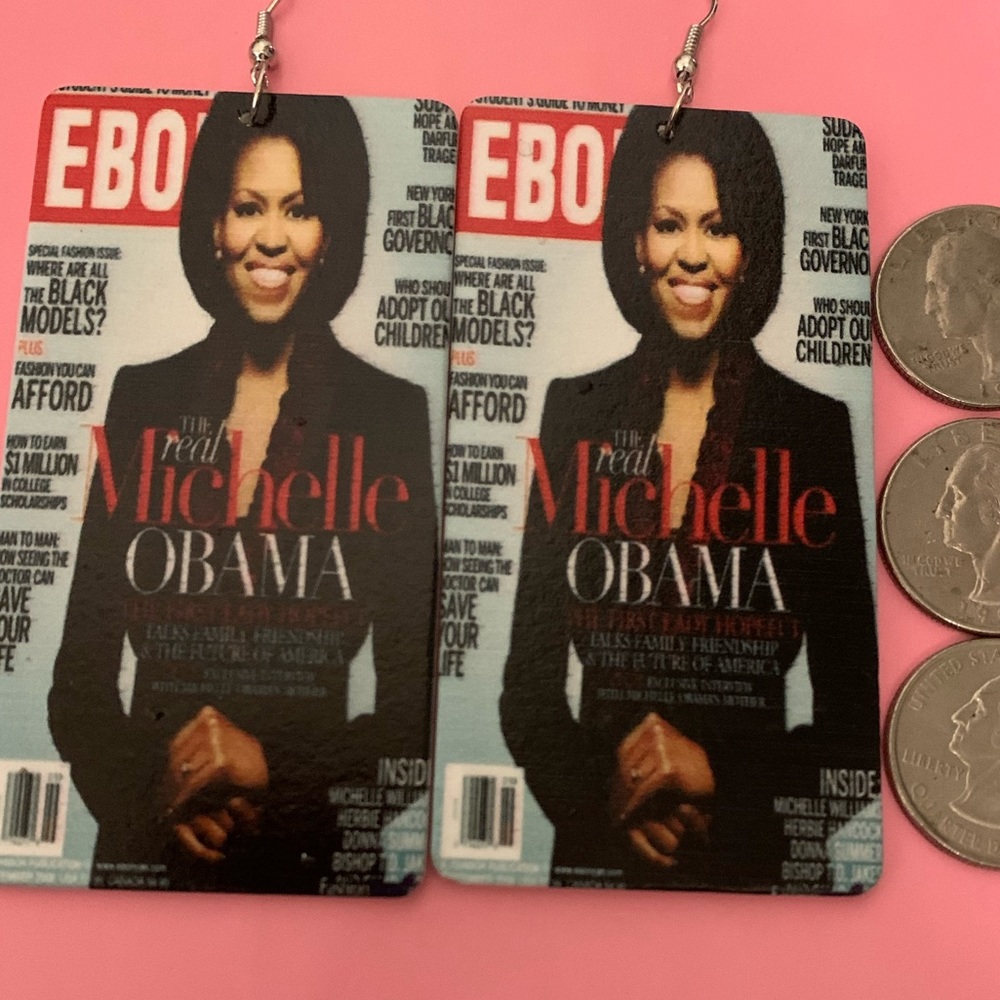 Michelle Obama earrings (make an offer)